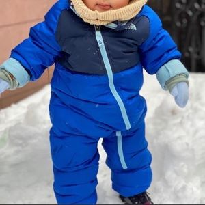 North Face Toddler Snowsuit💙❄️